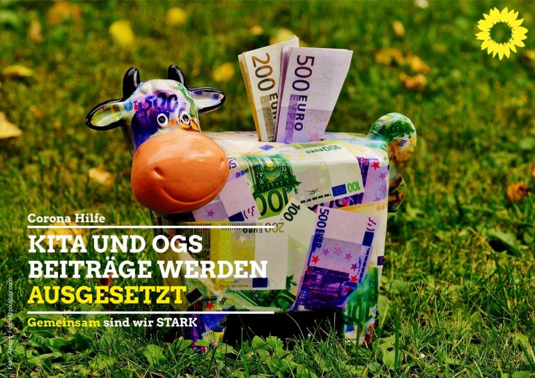 KiTa und OGS Beiträge werden ausgesetzt
