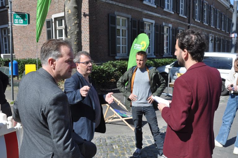 Lokaltermin: Landespolitiker in Stolberg