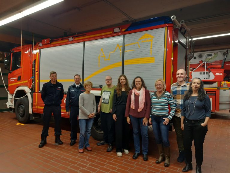 Fraktion zur Gast bei der Feuerwehr
