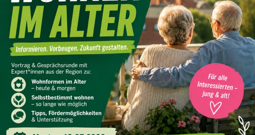 Sharepic Wohnen im Alter